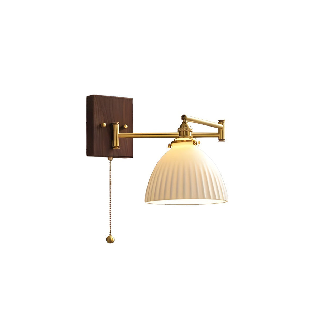 Elioaya Wall Lamp Unique Geometry Ceramic Metal