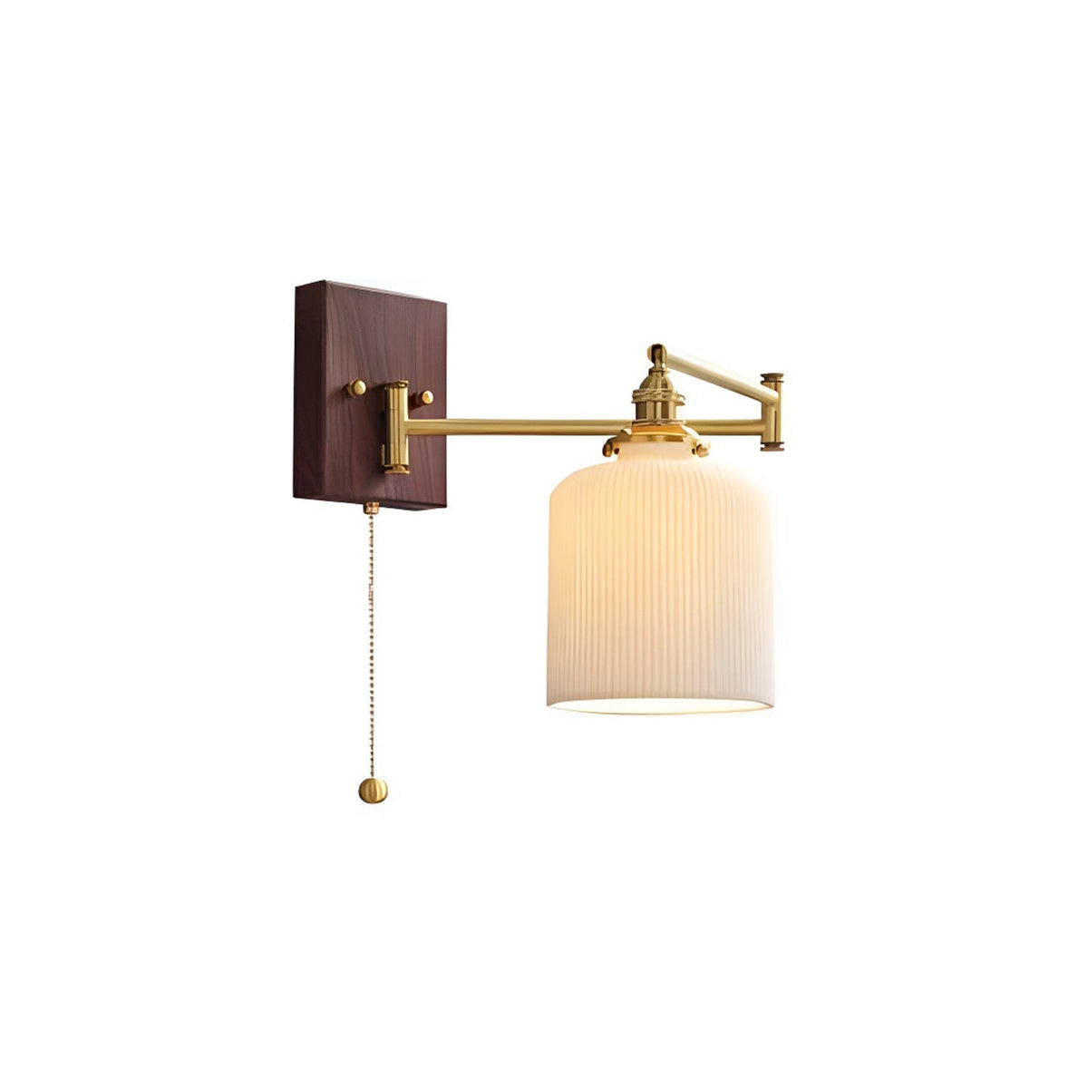 Elioaya Wall Lamp Unique Geometry Ceramic Metal