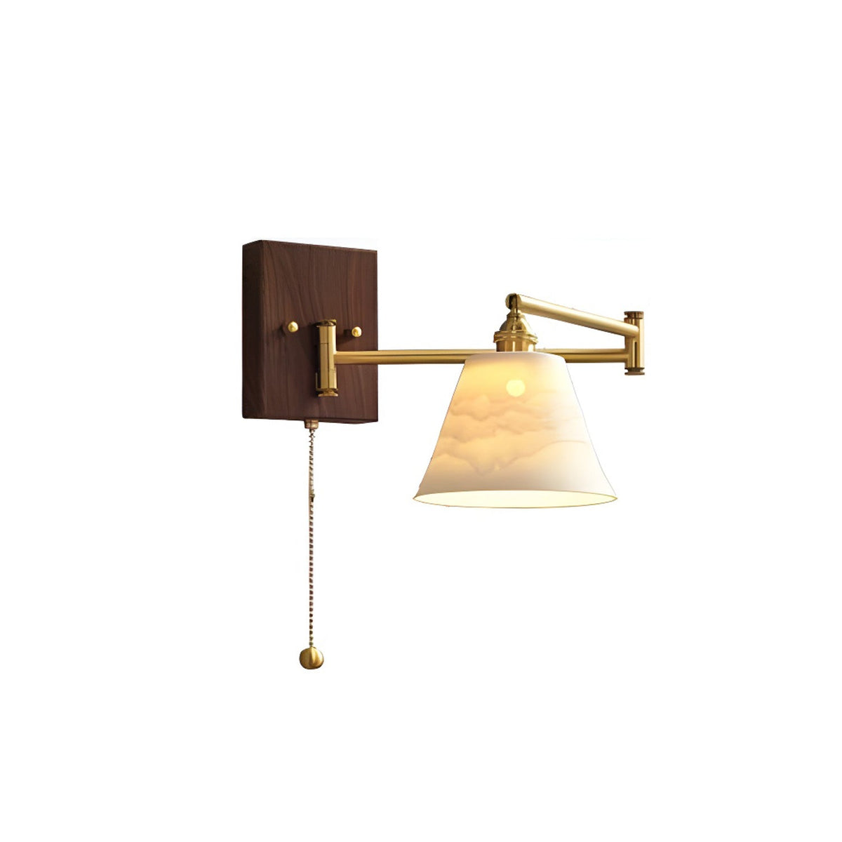 Elioaya Wall Lamp Unique Geometry Ceramic Metal