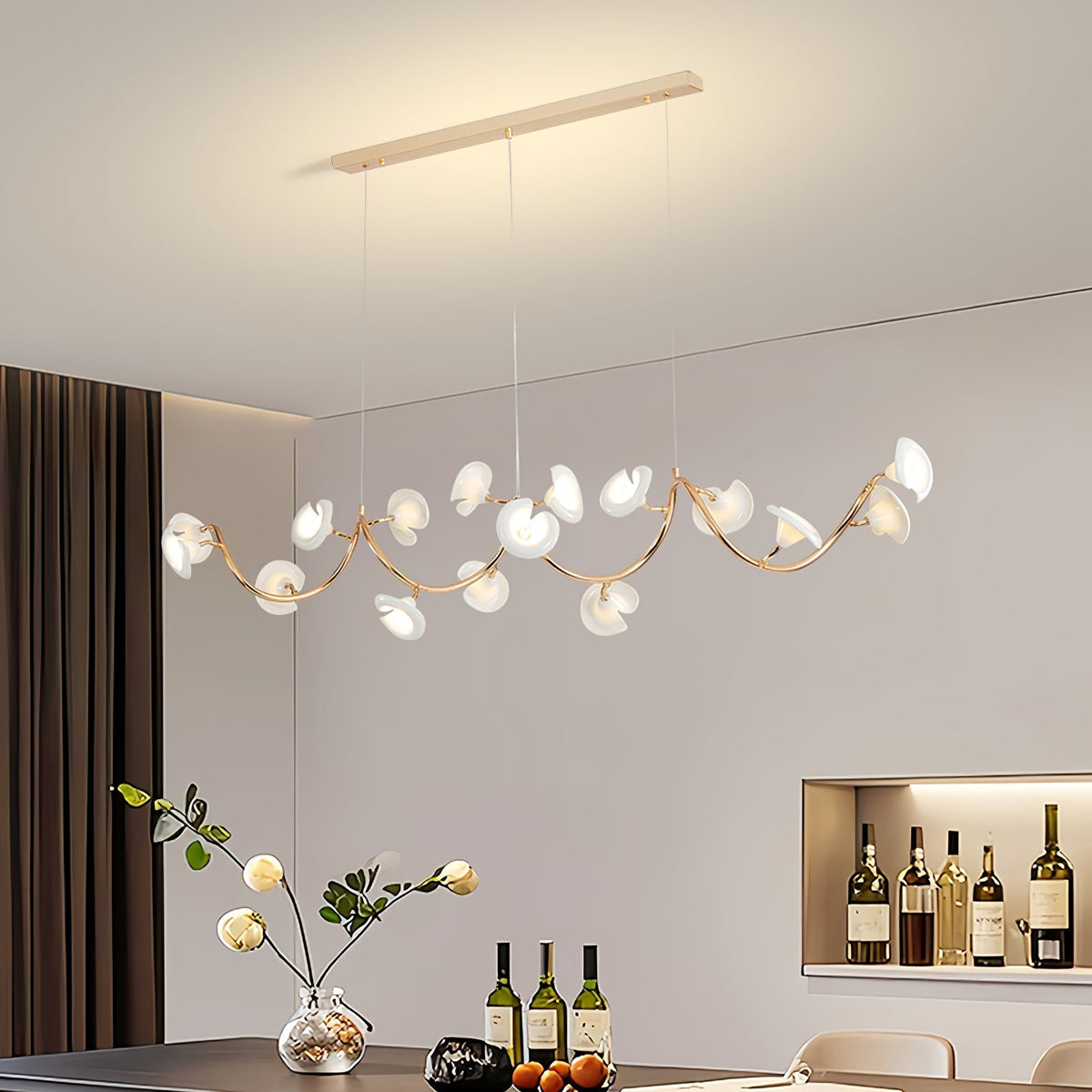 Covlen Chandelier Blossom Branch Elegant