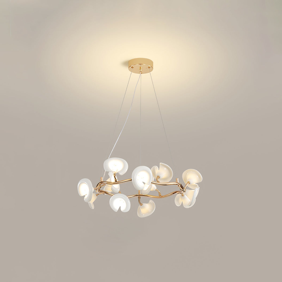Covlen Chandelier Blossom Branch Elegant