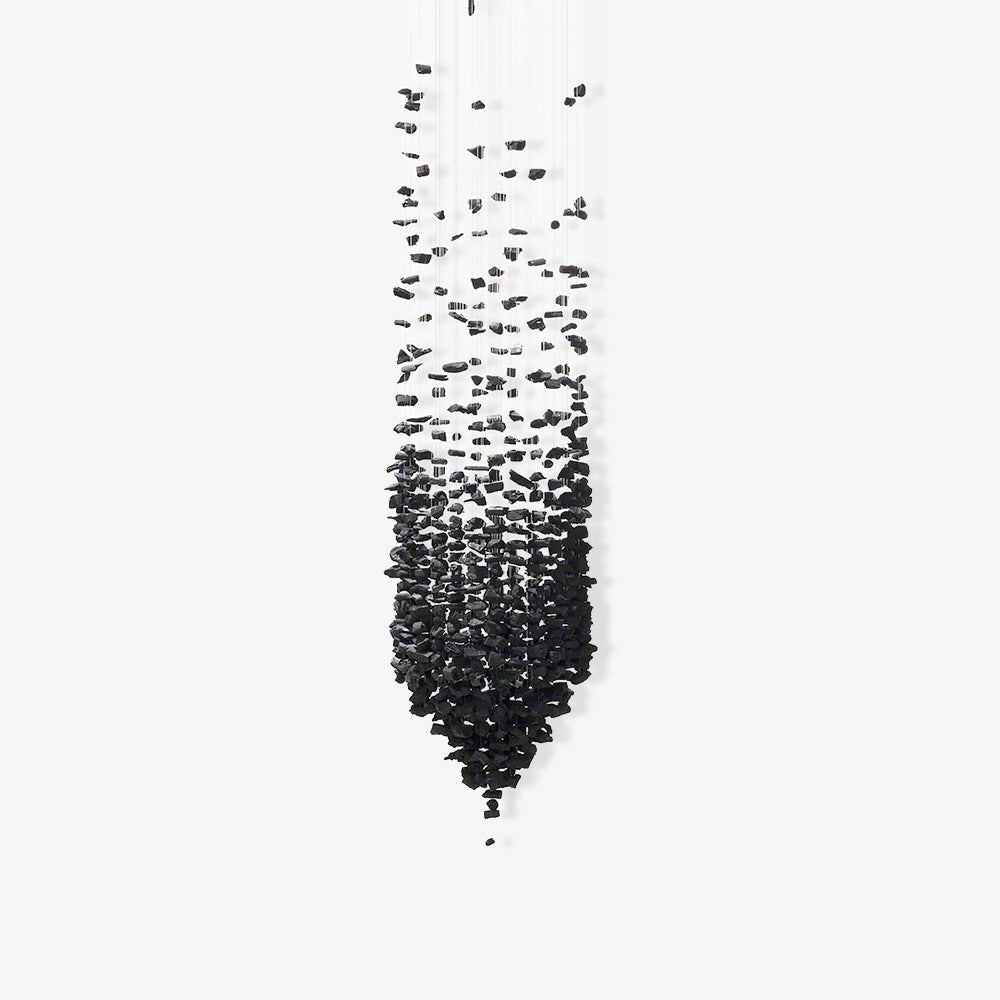 Vaelior Postmodern Luxury Black Stones Chandeliers