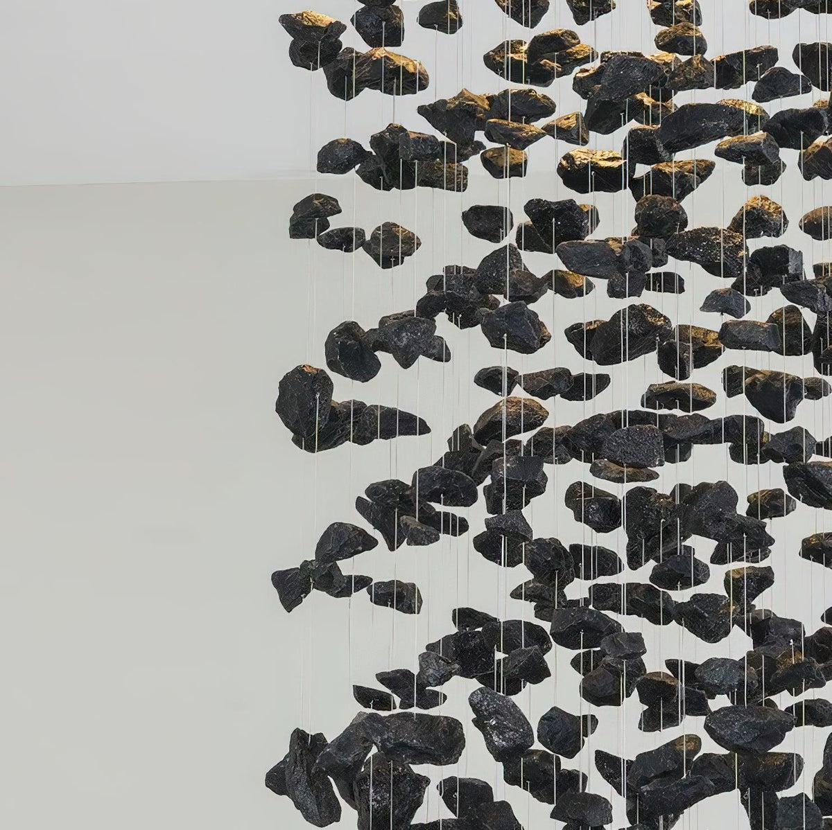 Orelelora Chandelier Charcoal Linear I