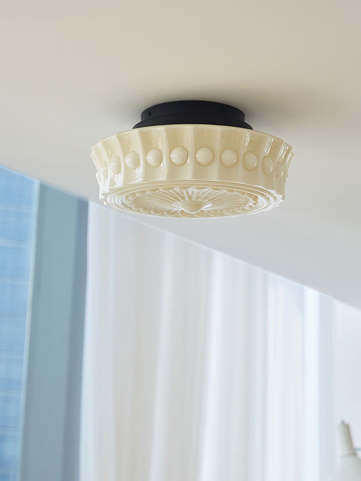 Norvale Vintage Flush Mount Ceiling Light