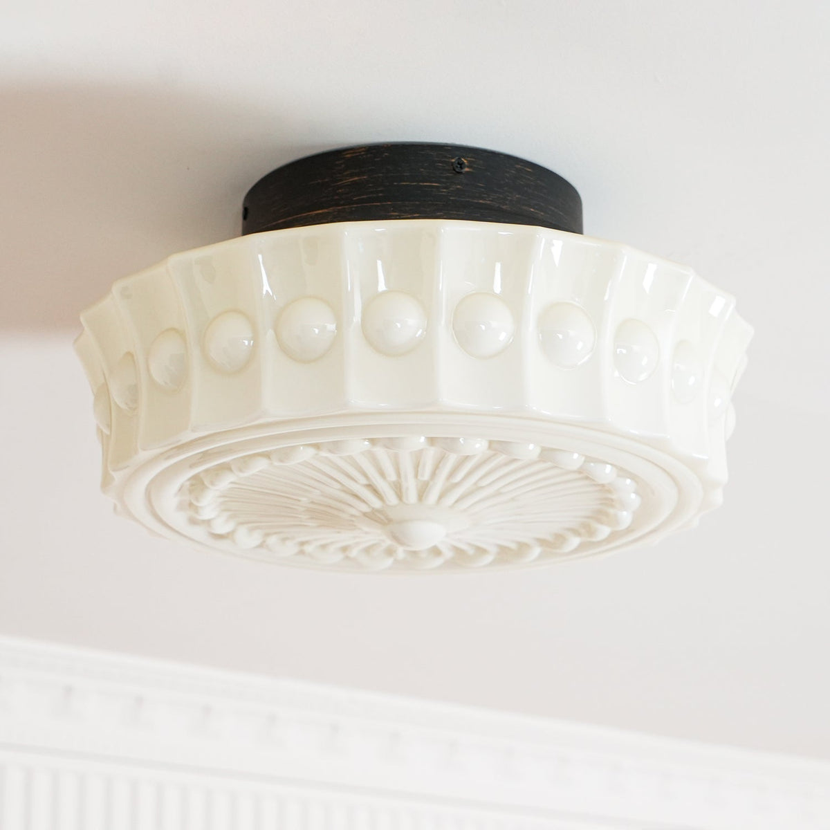 Norvale Vintage Flush Mount Ceiling Light