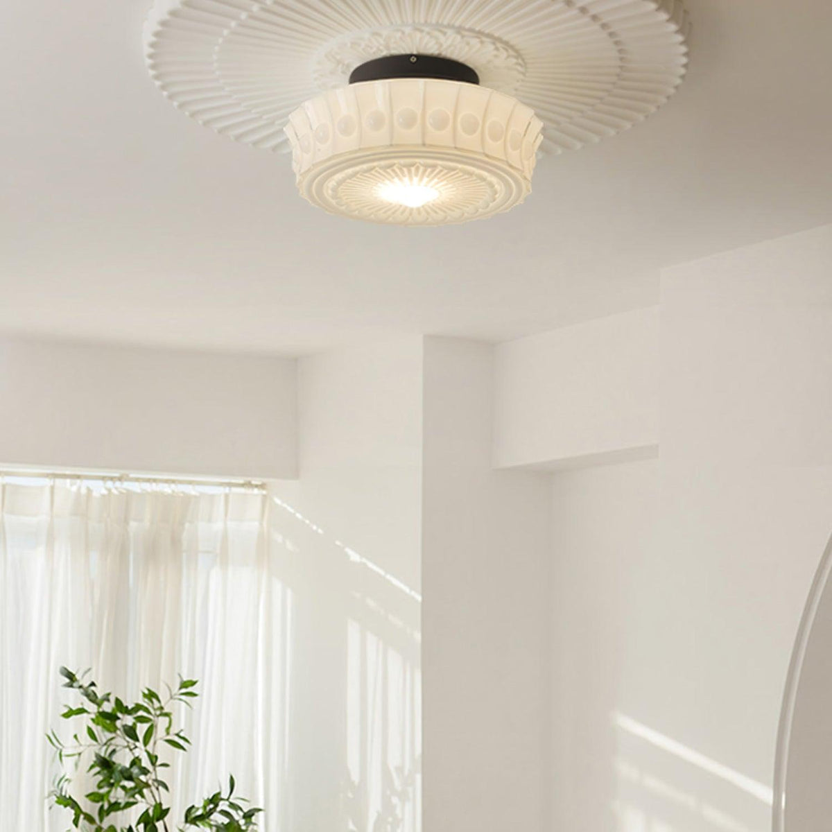Fuliber Glass Ceiling Light