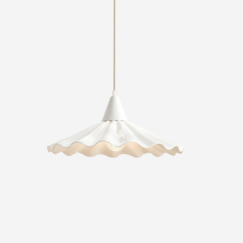 Zavo White Ceramic Pendant Light