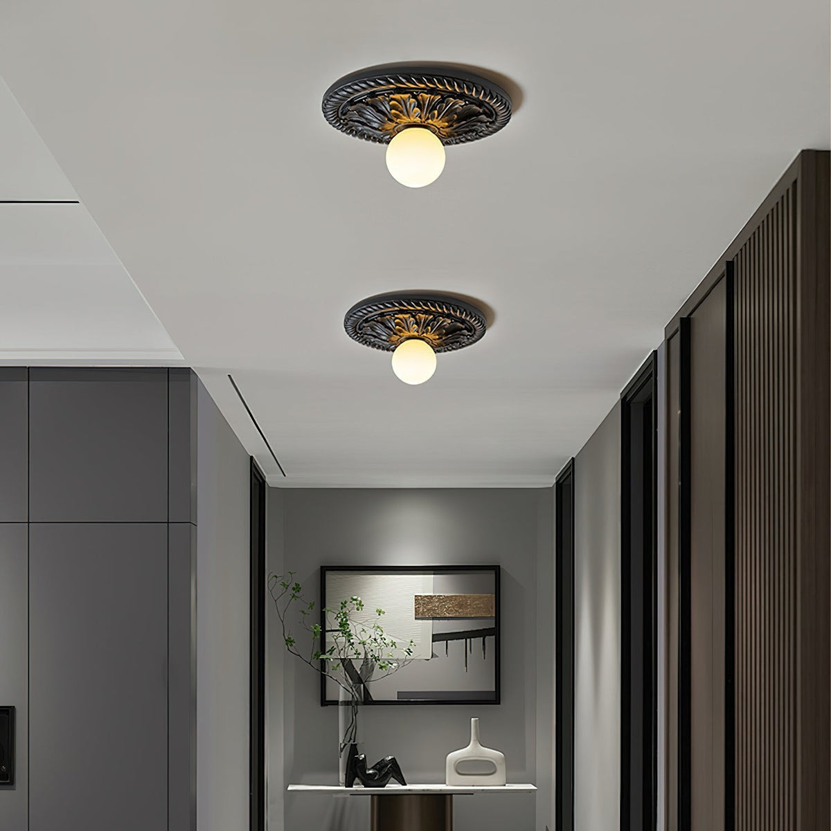 Pesanim Vintage Ceiling Light Farmhouse