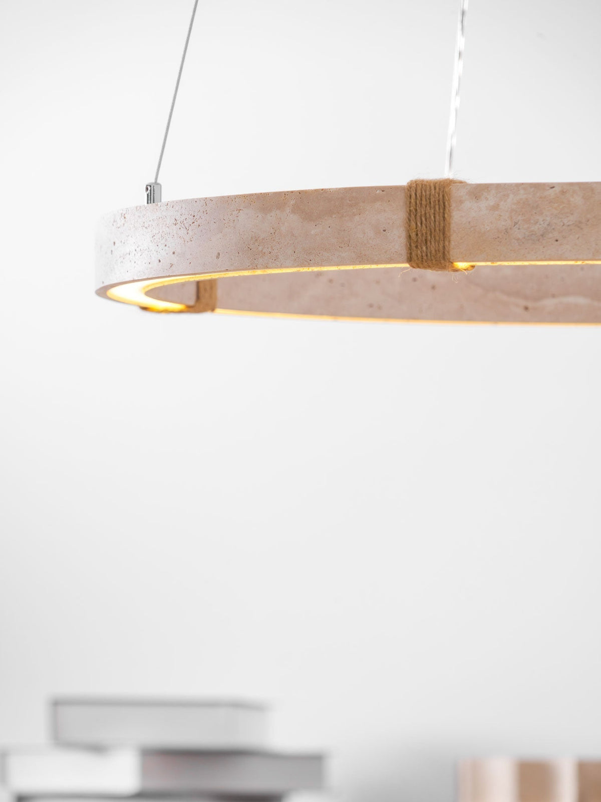 Alsilis Travertine Chandelier