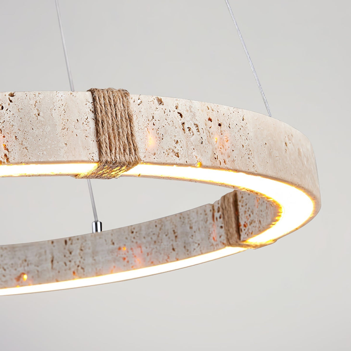 Alsilis Travertine Chandelier