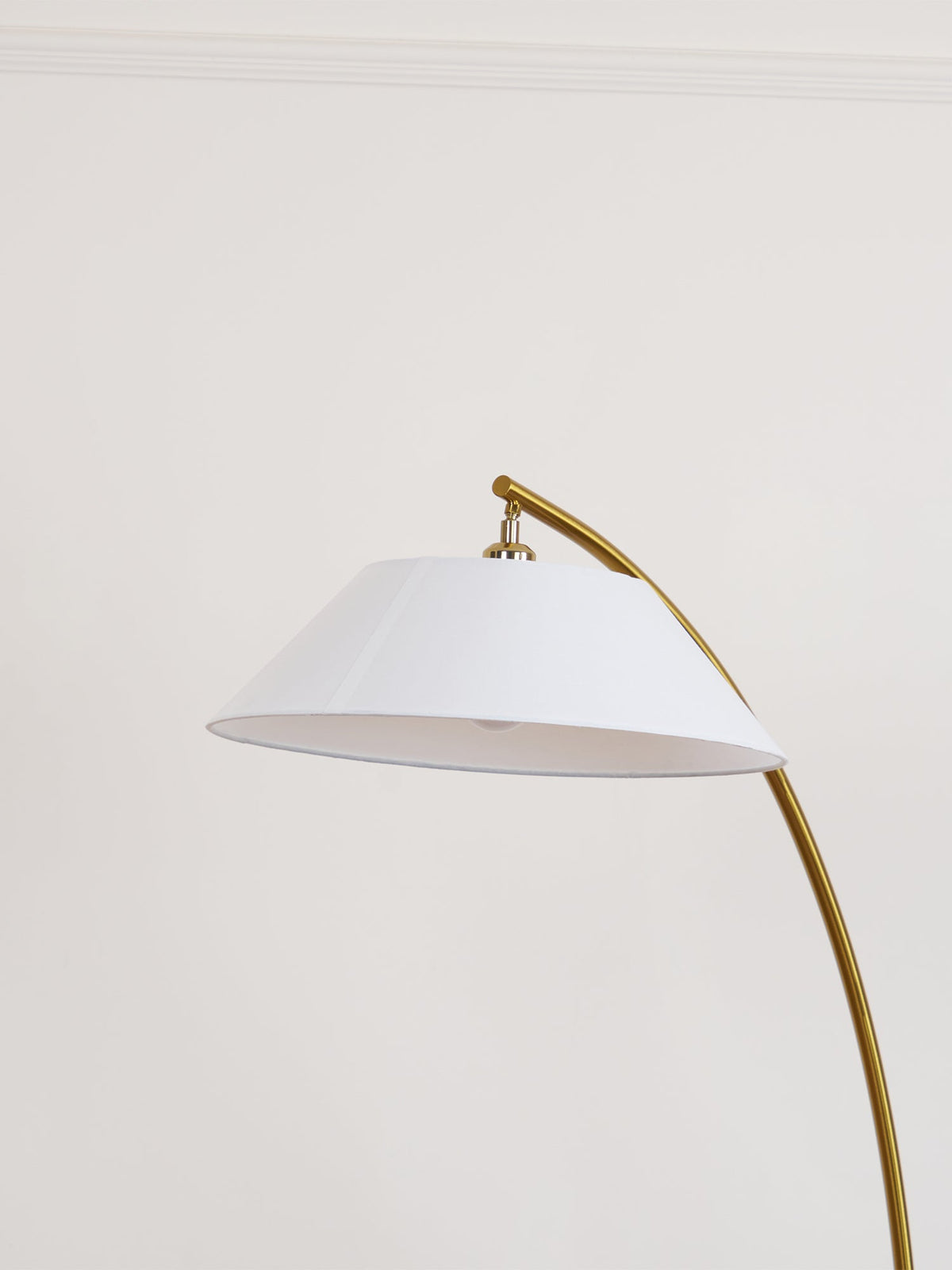 Veradin Steel Fabric Floor Lamp