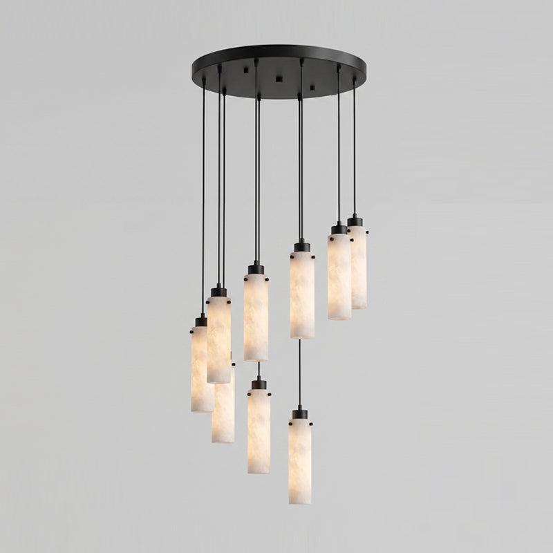Avenisian Alabaster Combination Chandelier