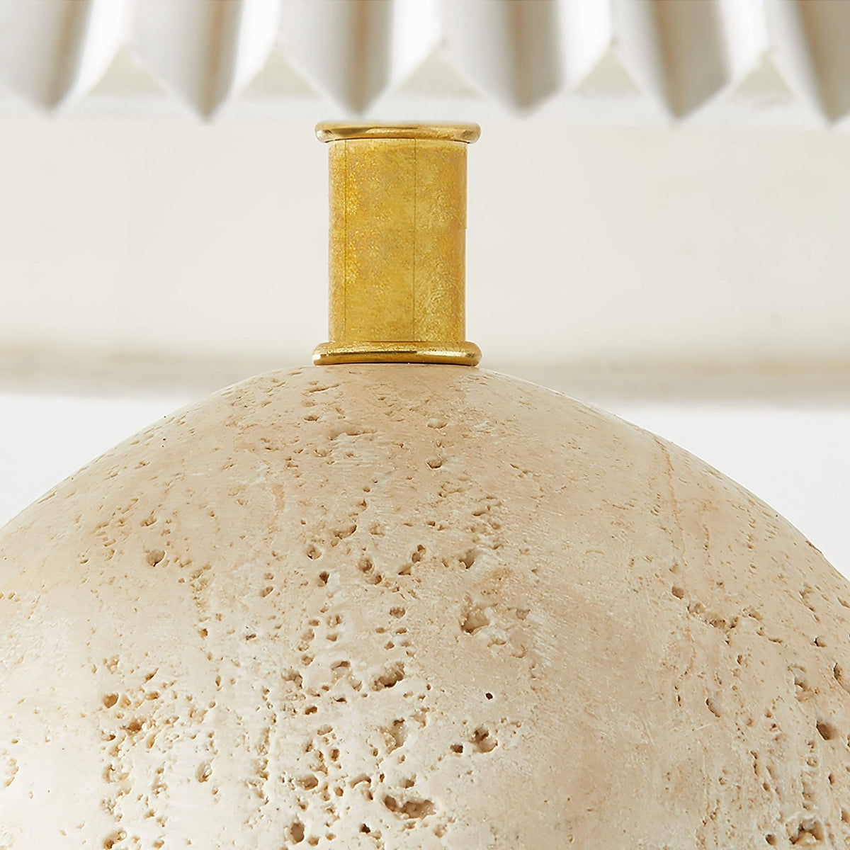 Eursolir Travertine Table Lamp
