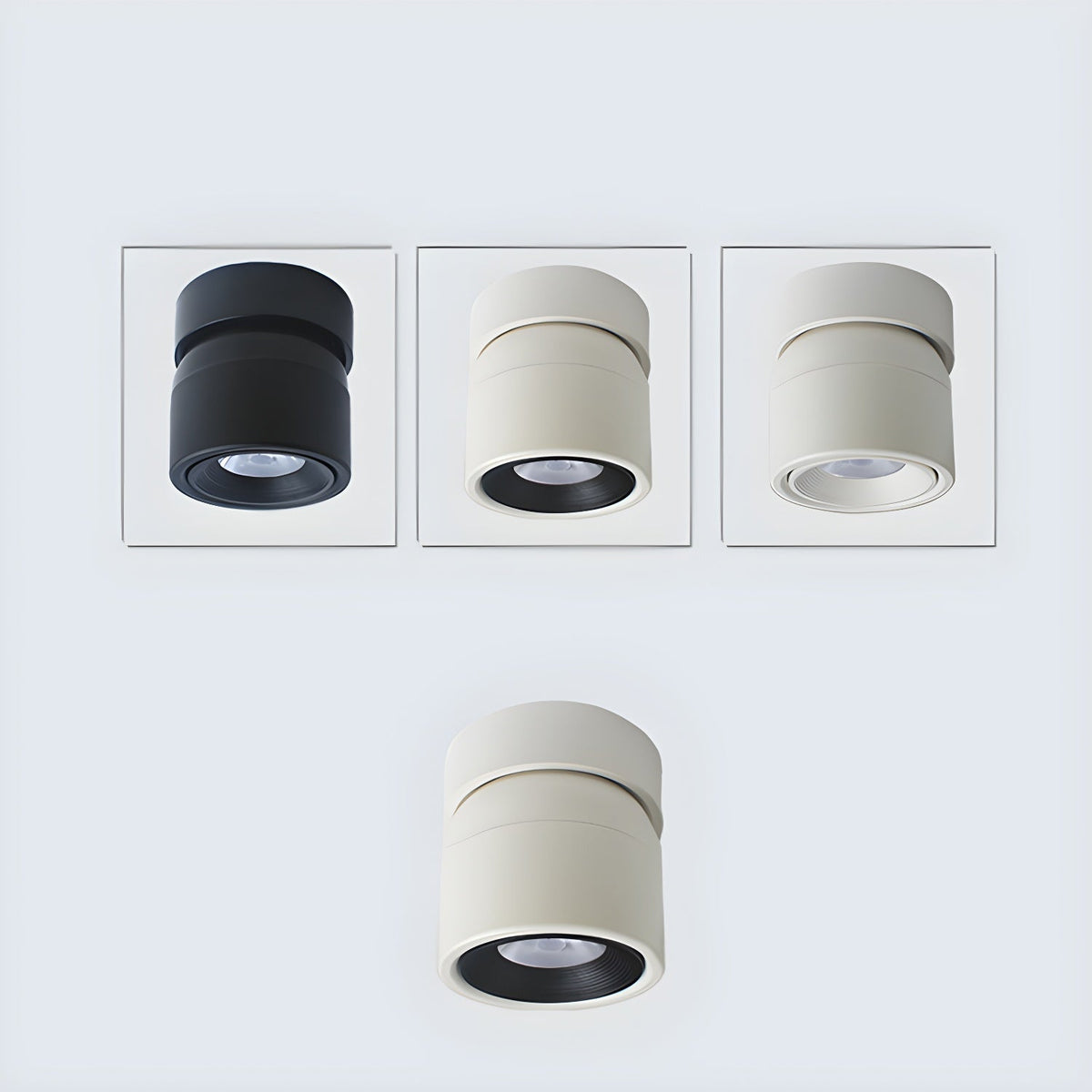 Coriel Modern Minimalist Rotating Surface Downlight Ceiling lamp
