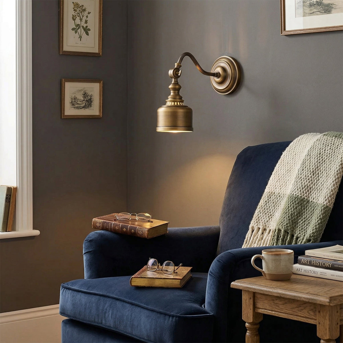 Orelelenne Gooseneck Wall Lamp
