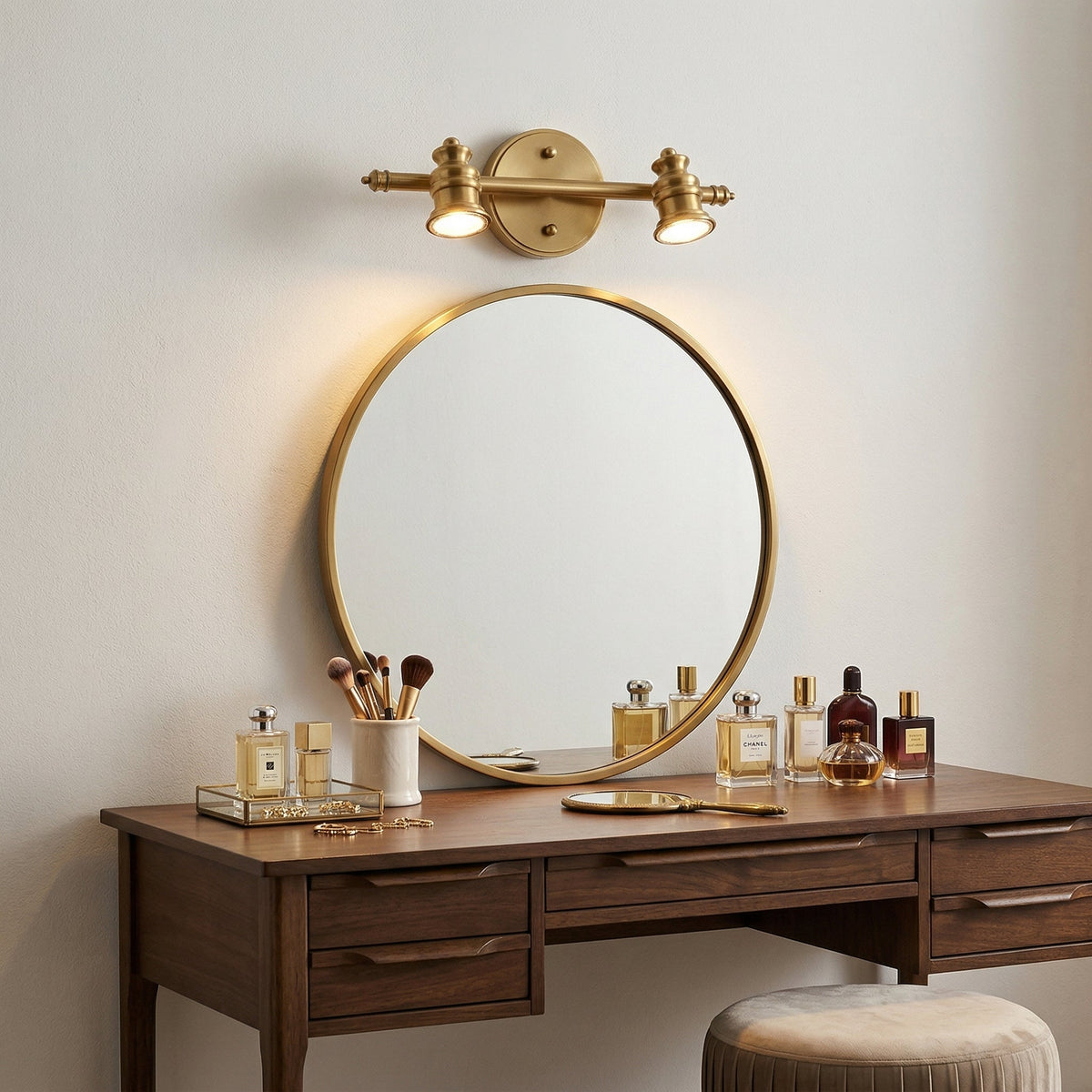 Corten Brass Wall Lamp