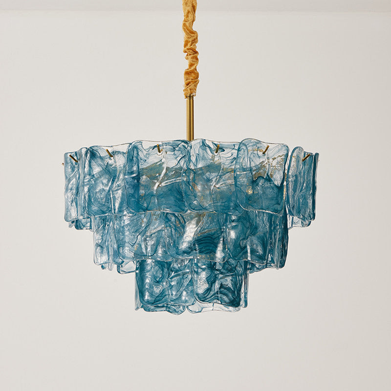Ambelia Tiered Glass Chandelier
