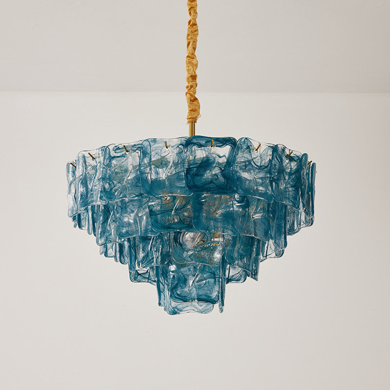 Ambelia Tiered Glass Chandelier