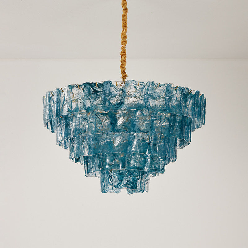 Ambelia Tiered Glass Chandelier