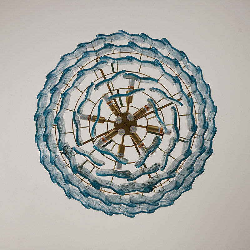 Ambelia Tiered Glass Chandelier