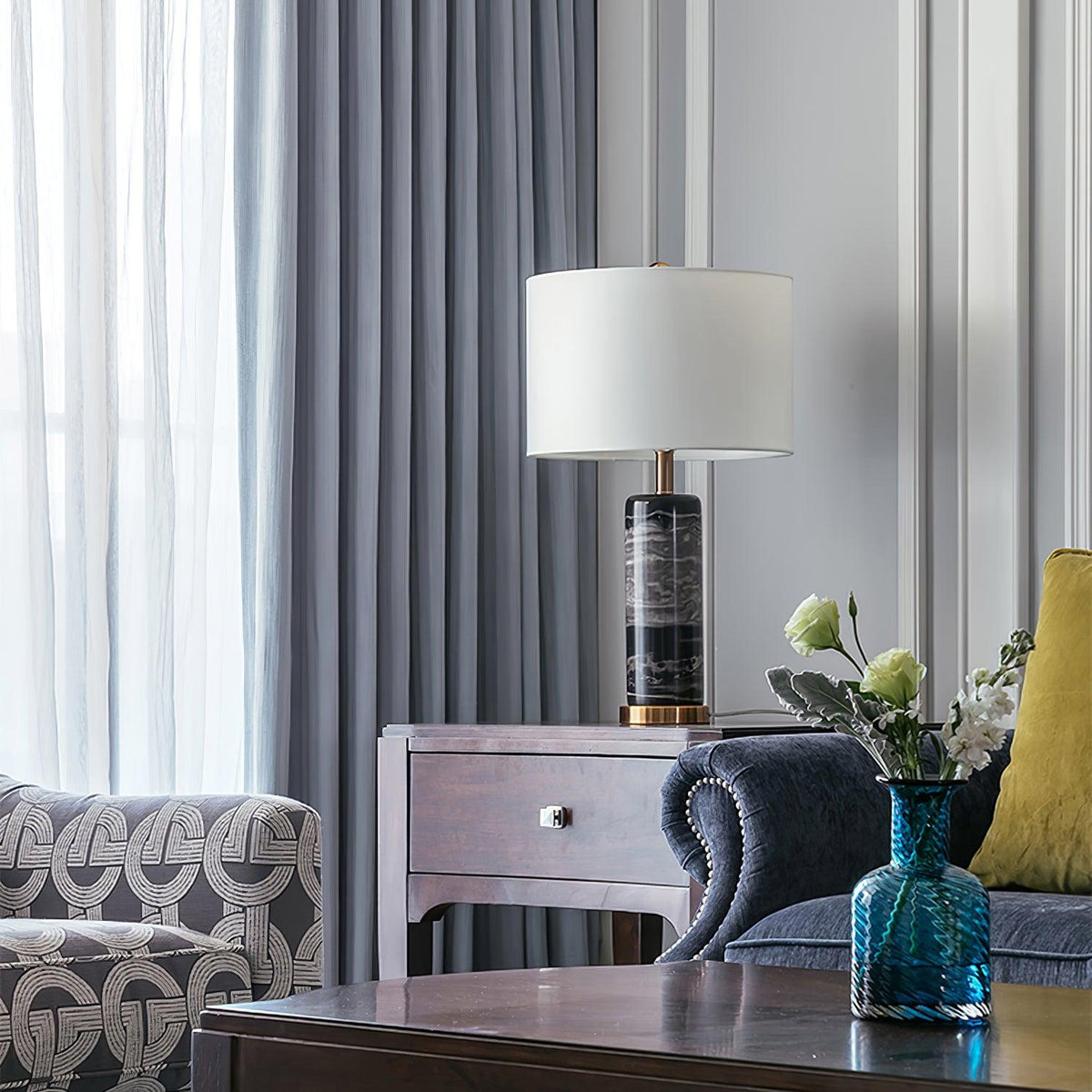 Aclo Modern Marble Table Lamp