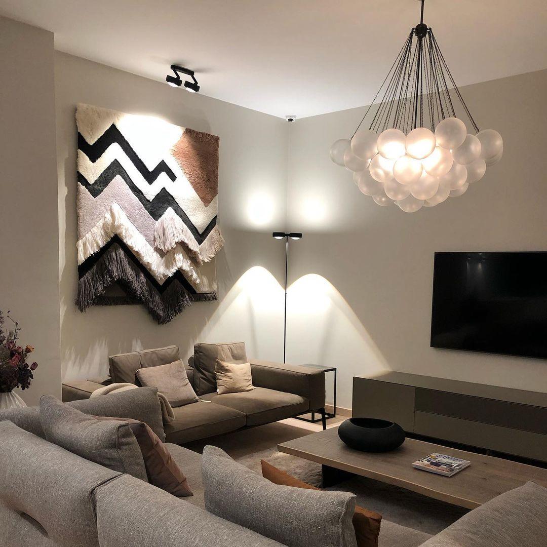 Pugusel Glass Globe Pendant Light Bubble
