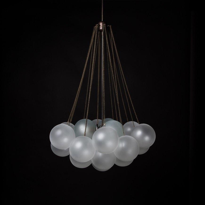 Pugusel Glass Globe Pendant Light Bubble