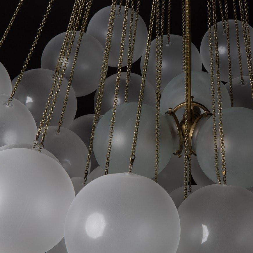 Pugusel Glass Globe Pendant Light Bubble