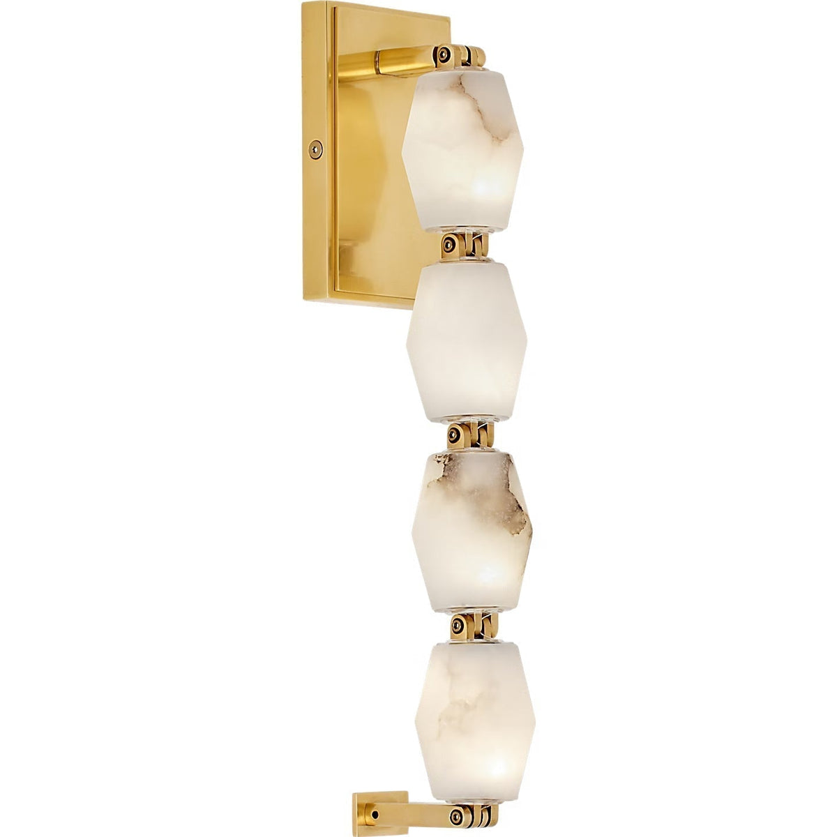 Collier Contemporary Alabaster Wall Lamp
