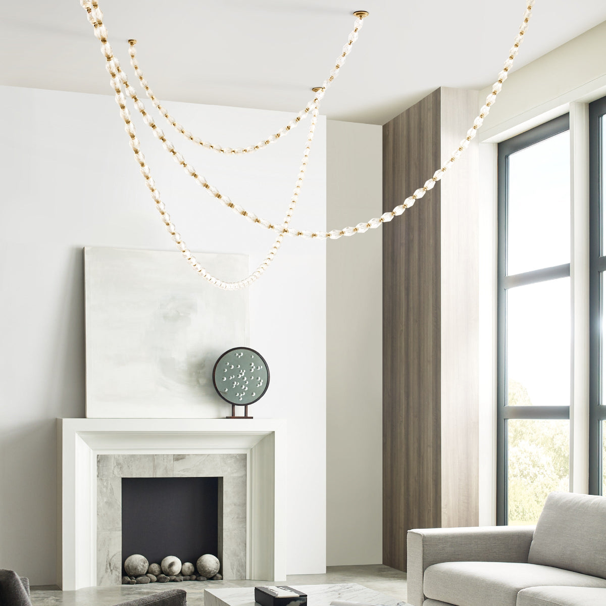 Karma Glass Chandelier