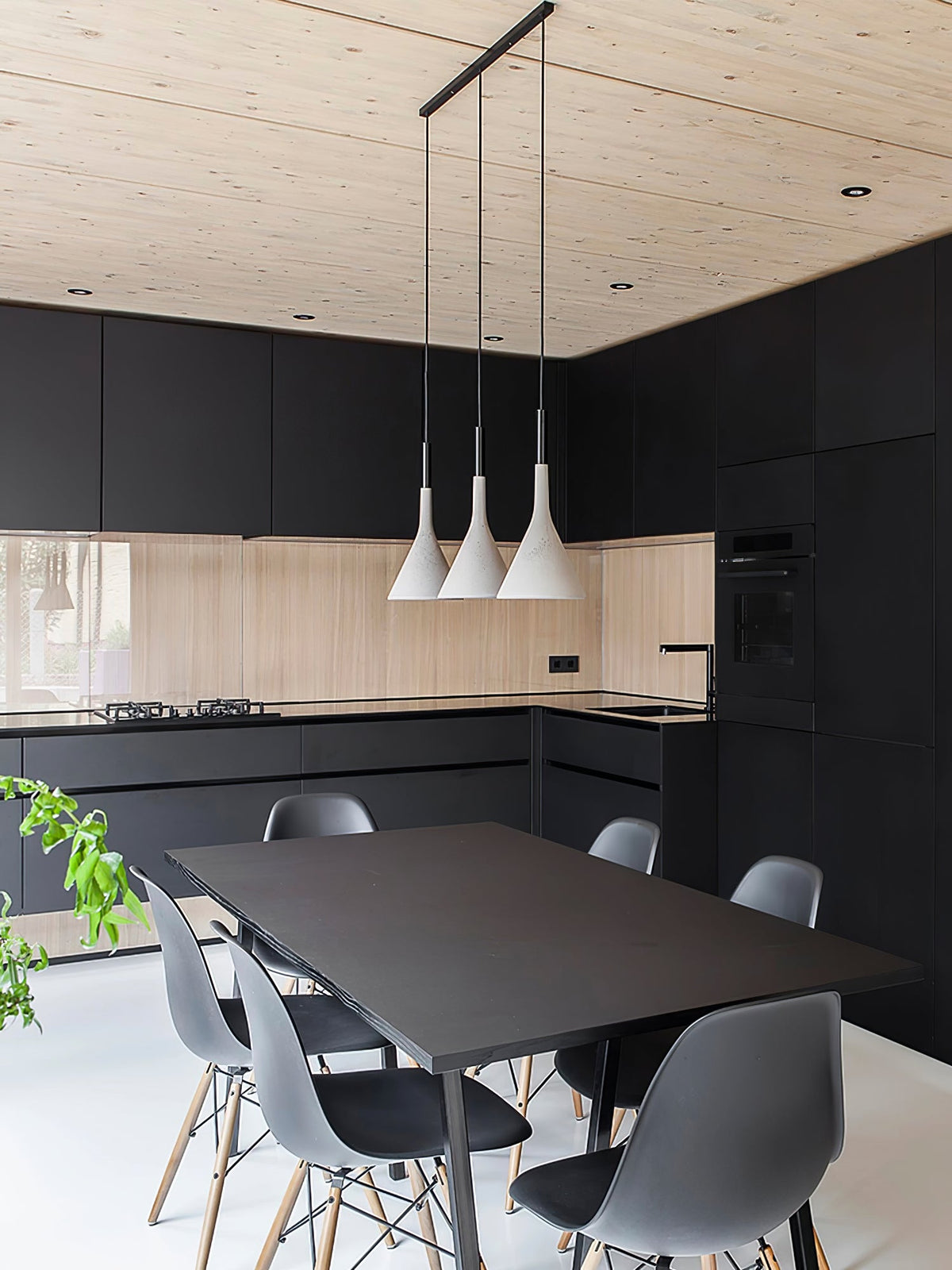 Nixor Pendant Lamp Concrete Conical Industrial