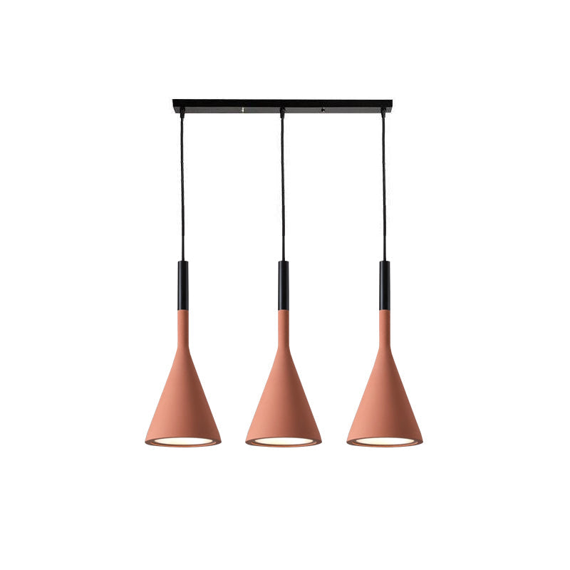Nixor Pendant Lamp Concrete Conical Industrial