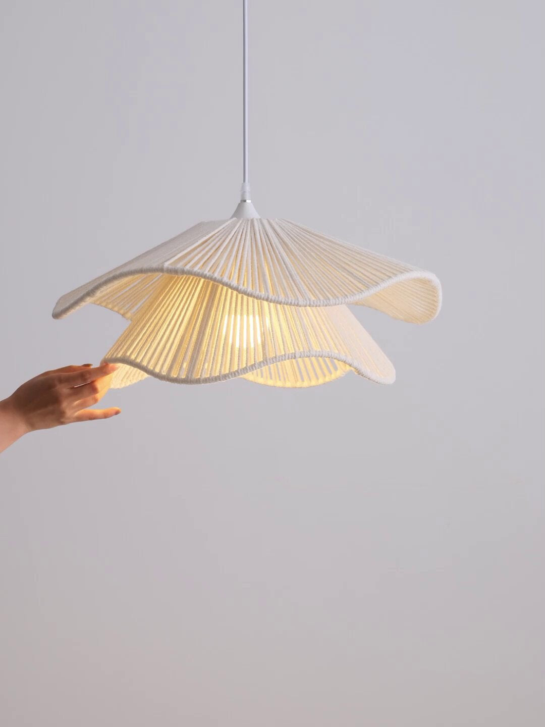 Eversford Cotton Cord Pendant Lamp