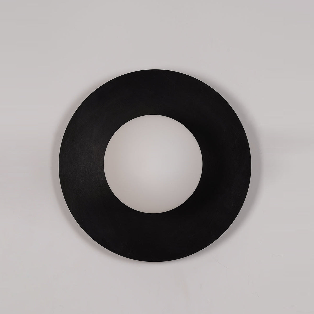 Haze Round Glass Wall Lamp
