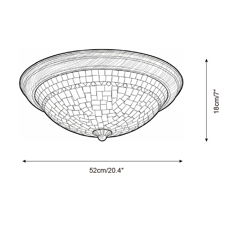 Lumanaya Flush Mount Ceiling Light