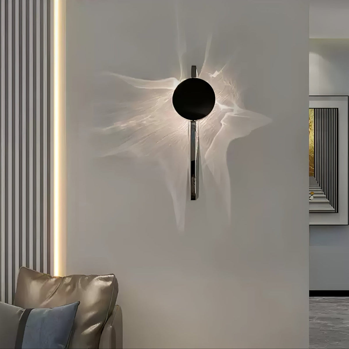 Walo Creative Light And Shadow Wall Lamp