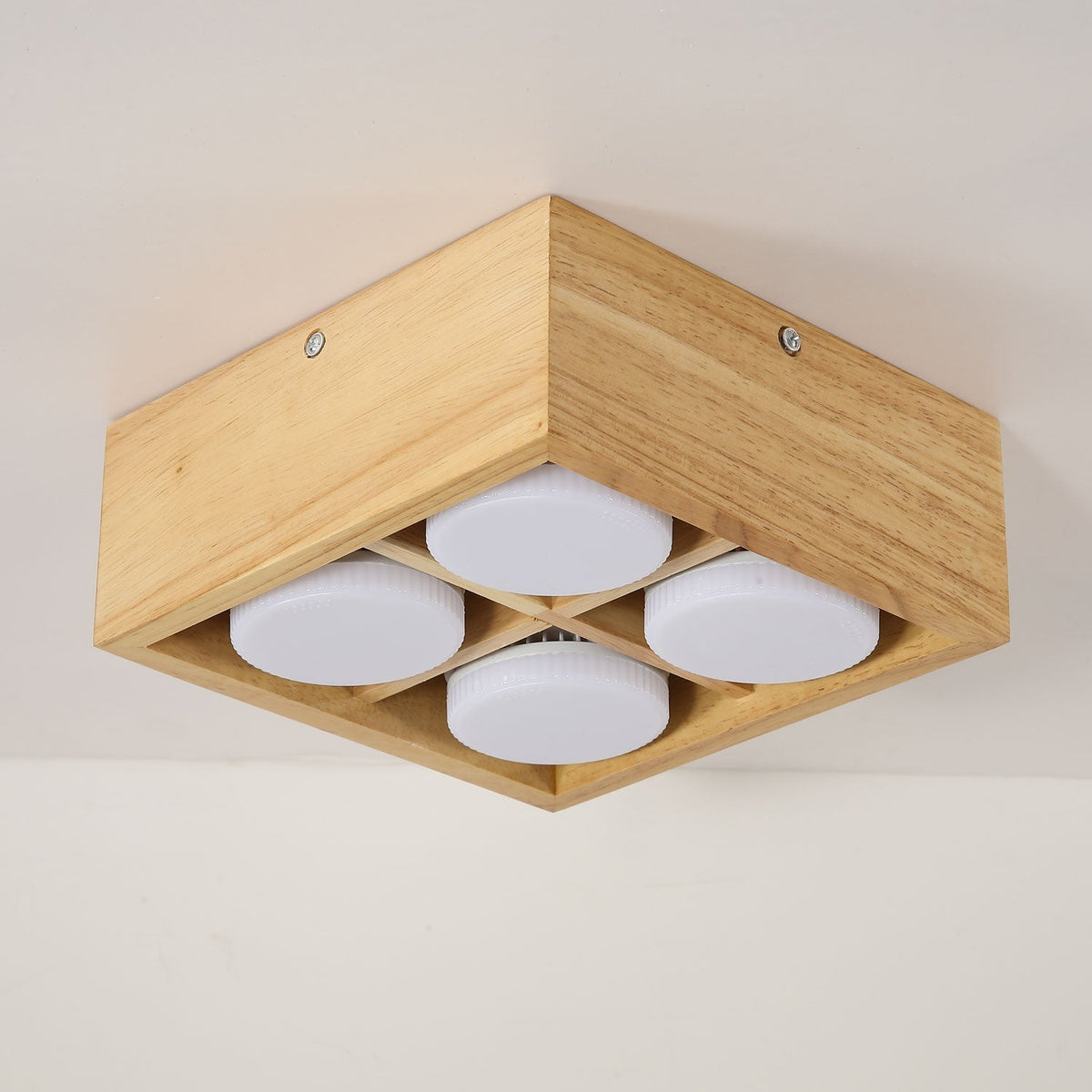 Eliza Minimalist Wood Ceiling Light