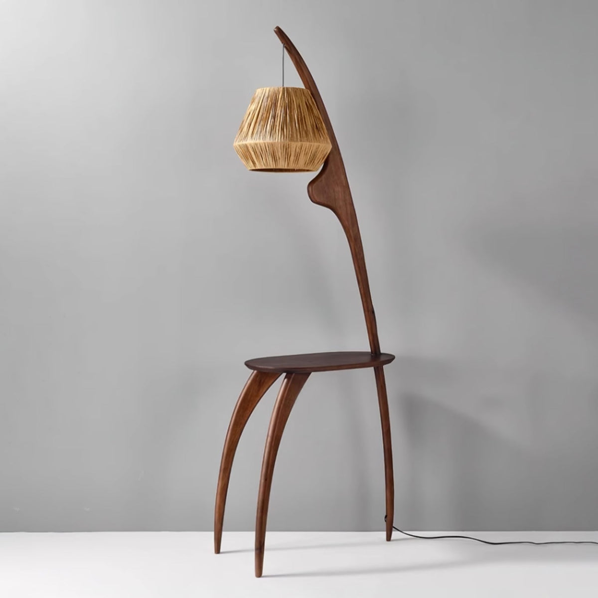 Selisora Curved Mantis Arm Floor Lamp