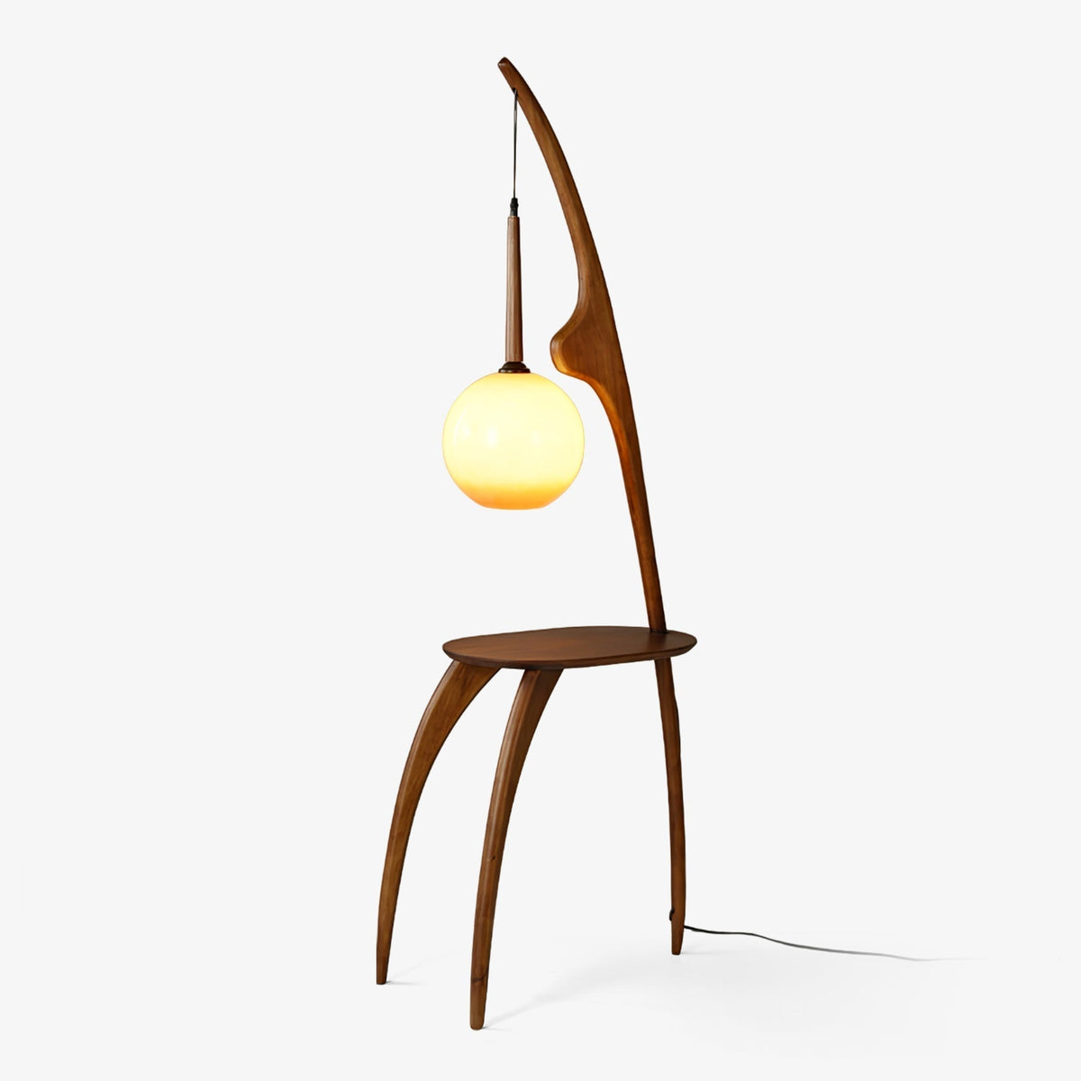 Selisora Curved Mantis Arm Floor Lamp
