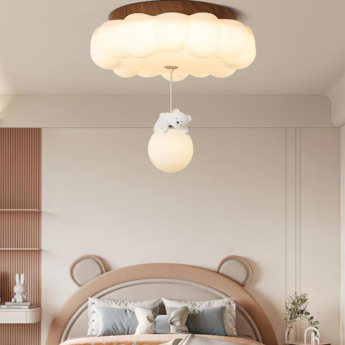 Zanaget Cute Cake Bear Ceiling Light