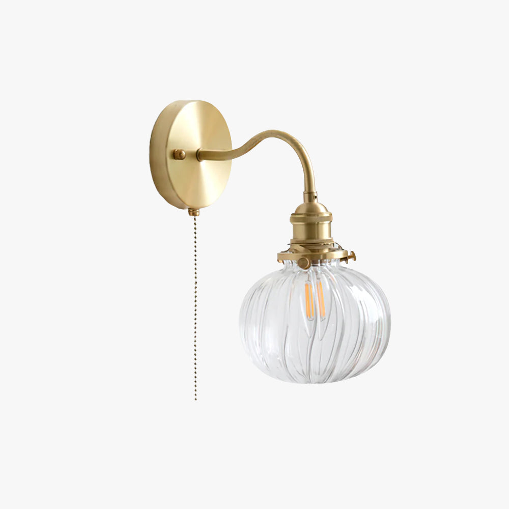 Jaladid Vintage Glass Wall Lamp