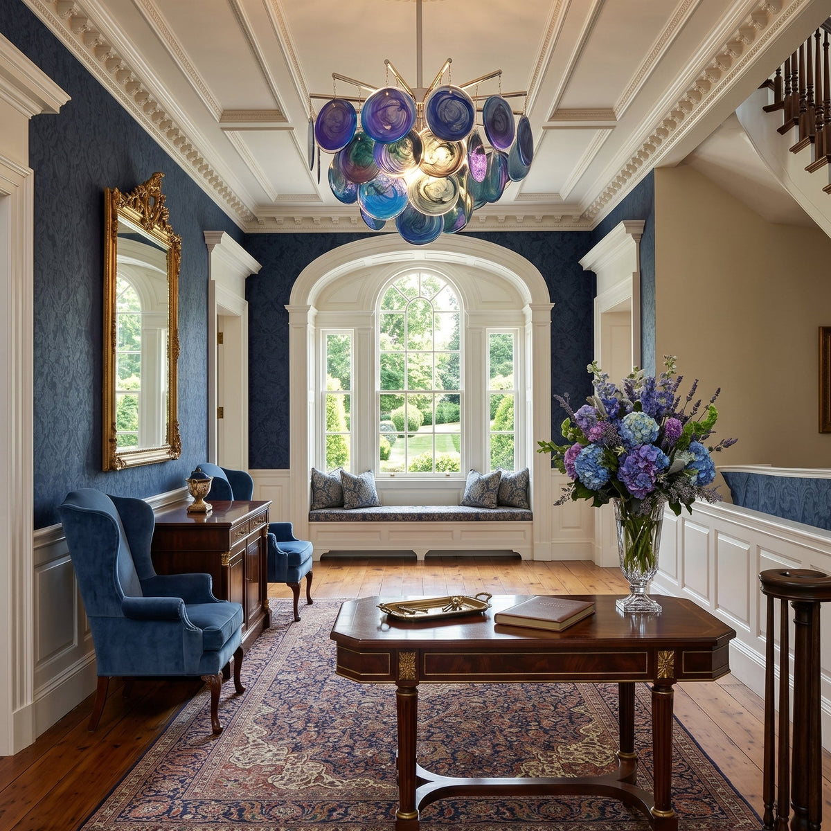 Velalissa Glass Chandelier