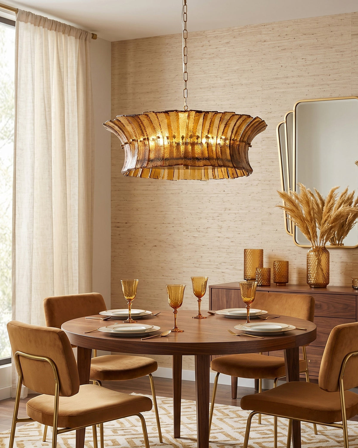 Celoissa Glass Chandelier