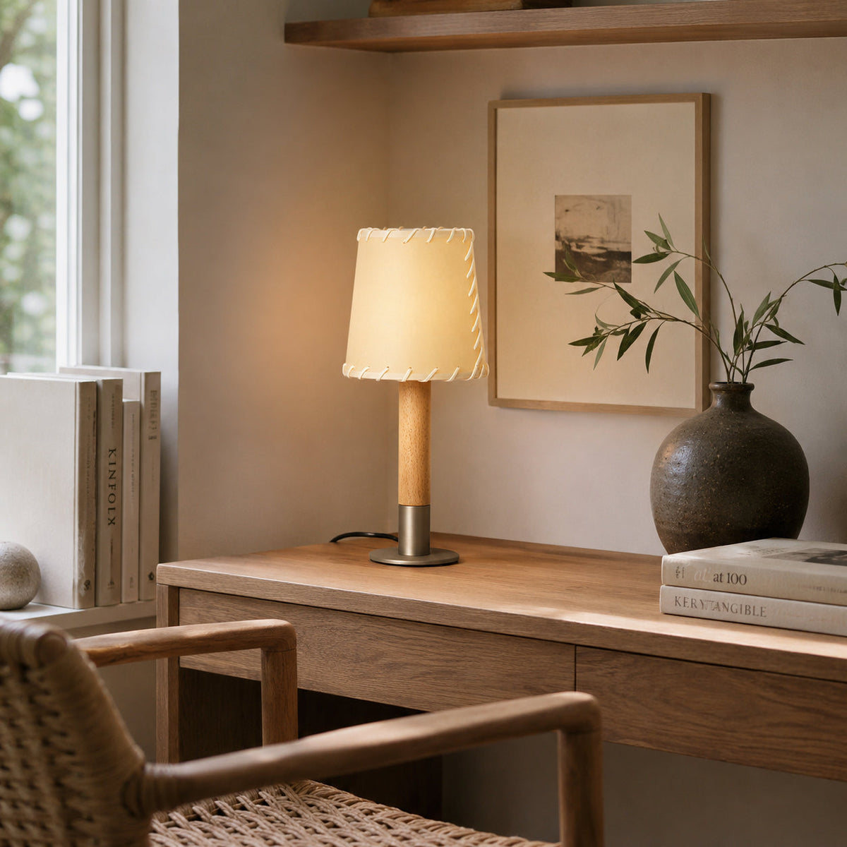 Lunve Parchment Table Lamp