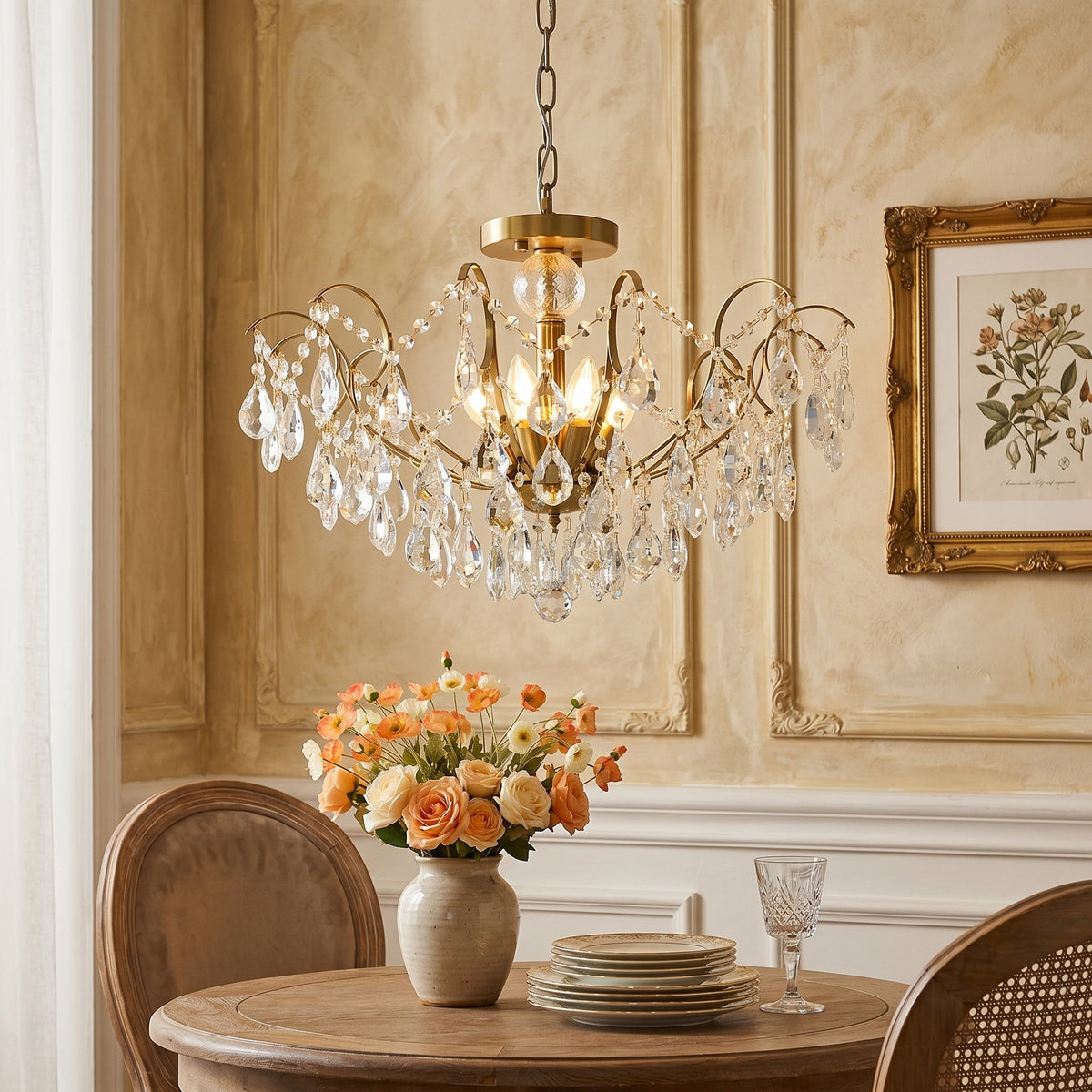 Eveloria Crystal Chandelier
