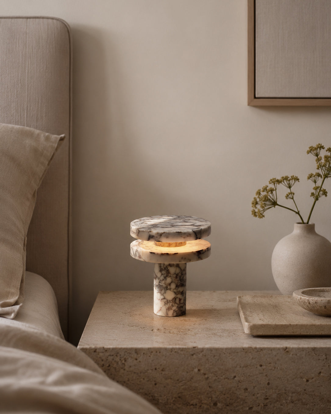 Nerelia Marble Table Lamp