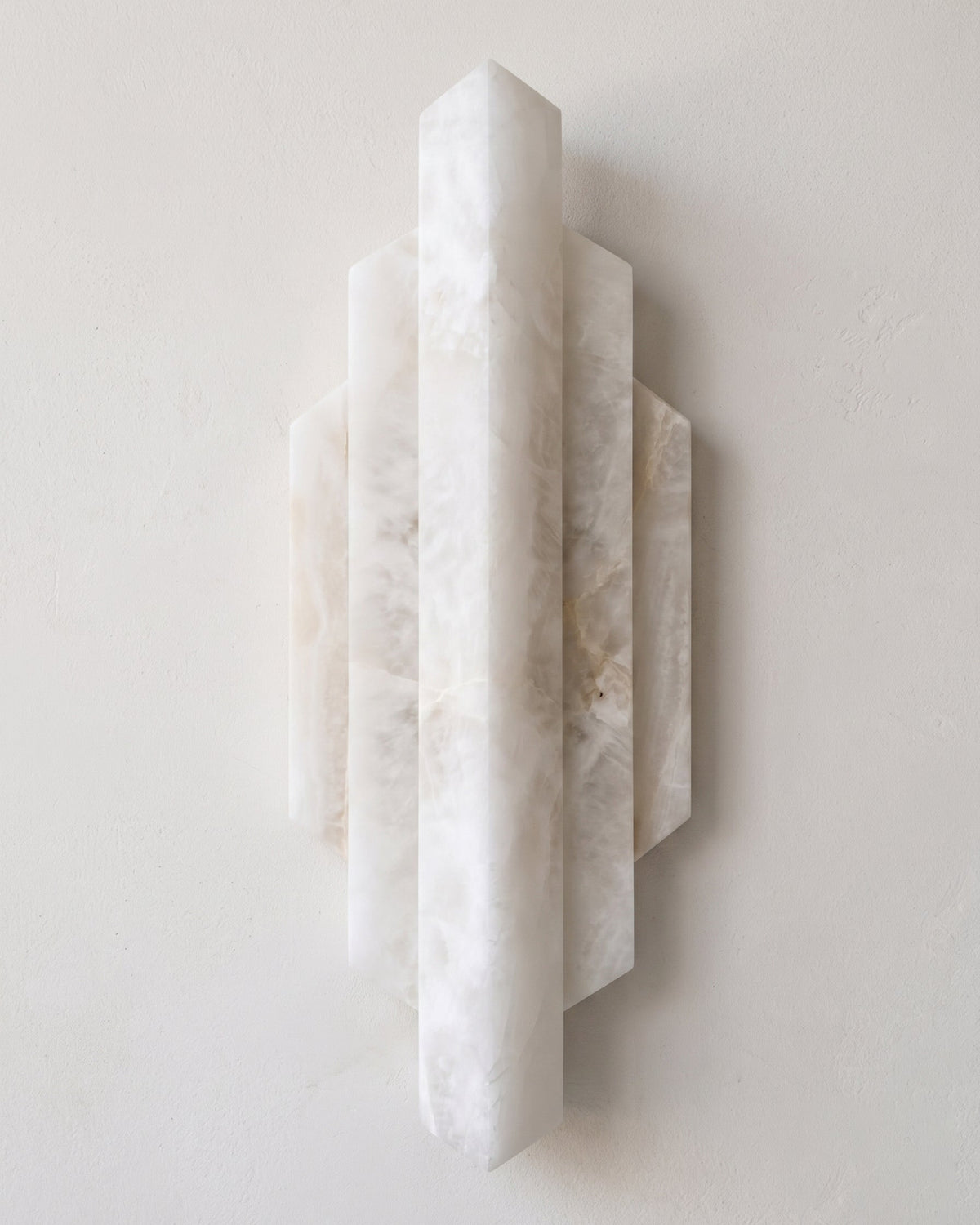 Deco Alabaster Wall Sconce