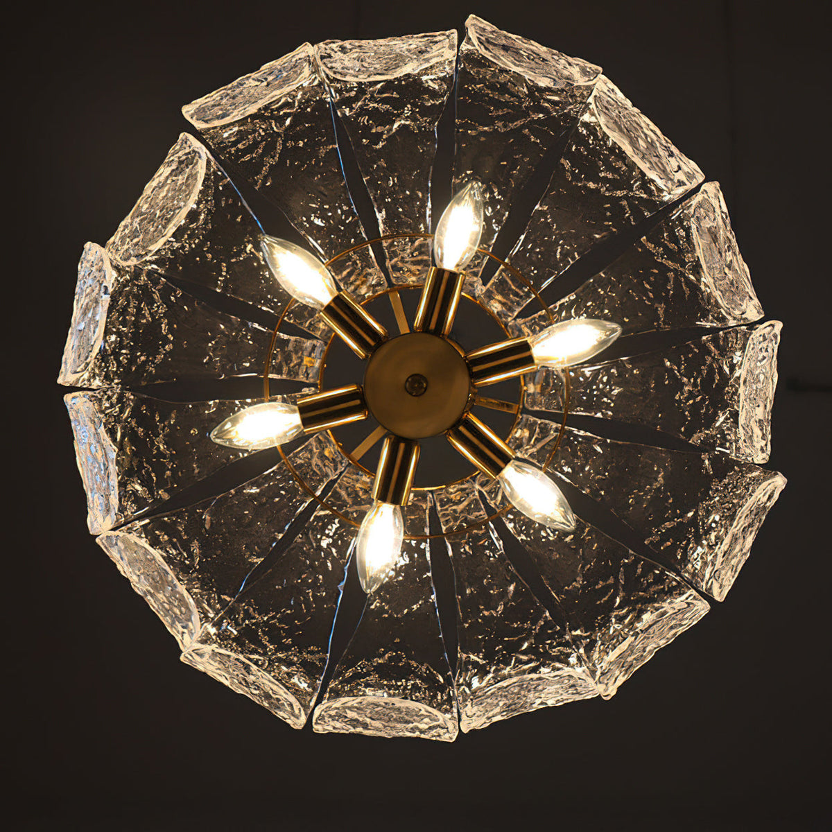 Barlas Ribbed Pendant Light