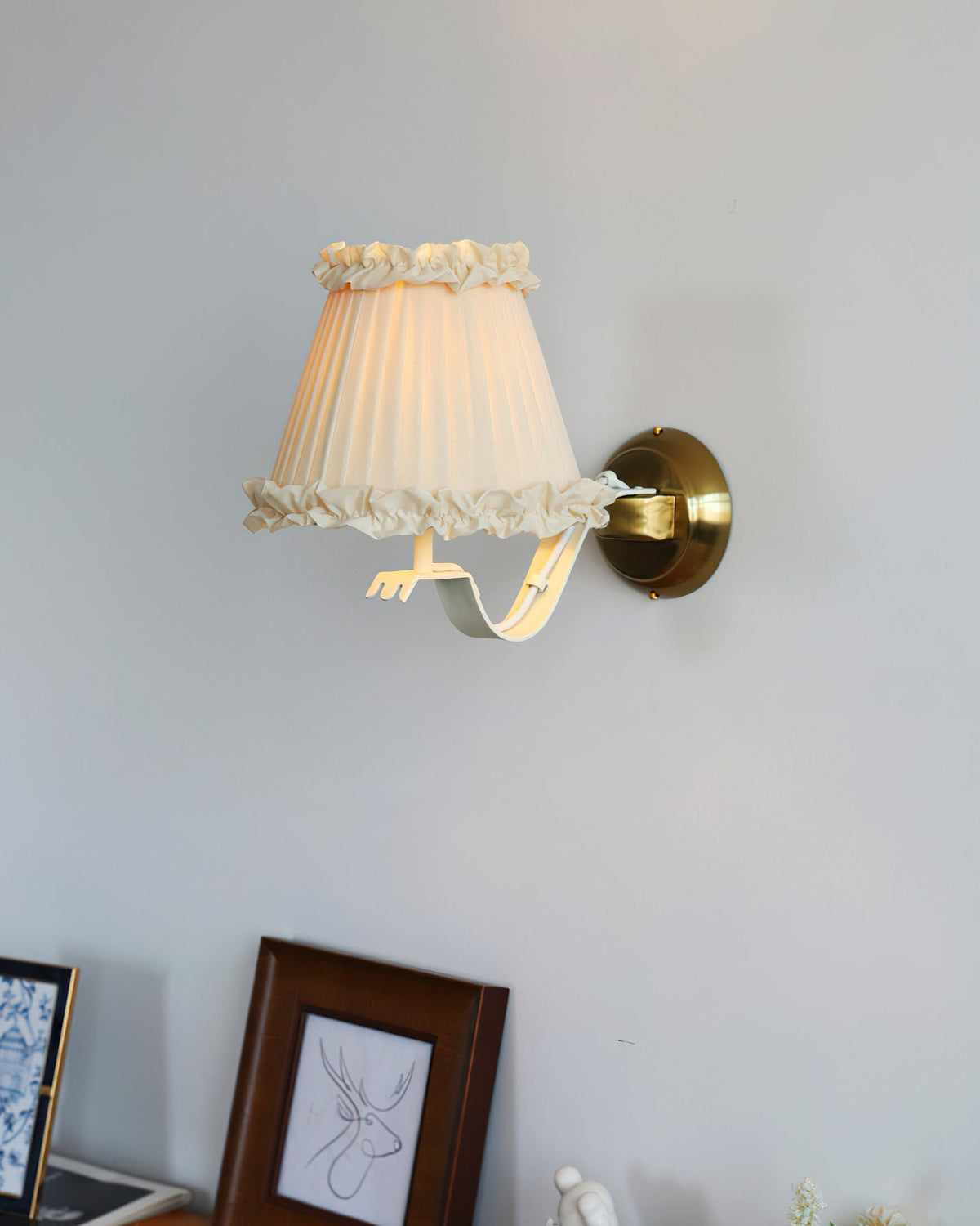 Rosabelle Ruffle Wall Sconce