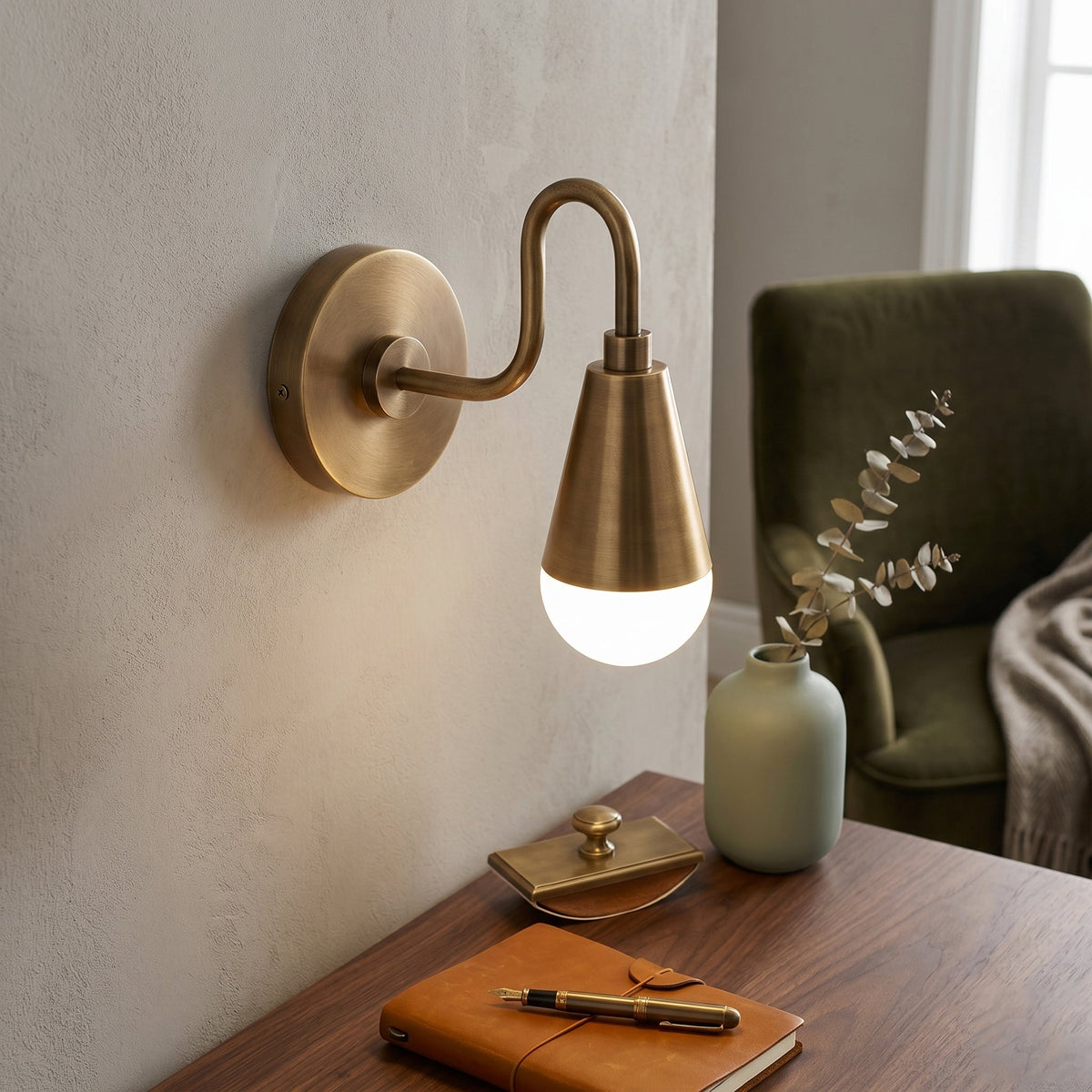 Velanelle Gooseneck Sconce